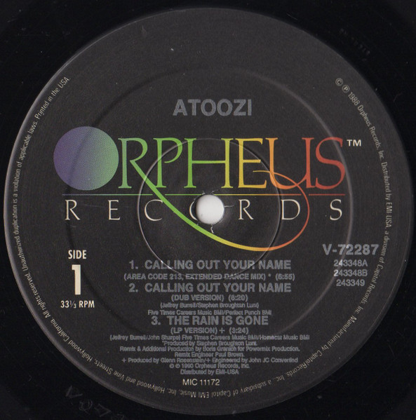 Calling Out Your Name