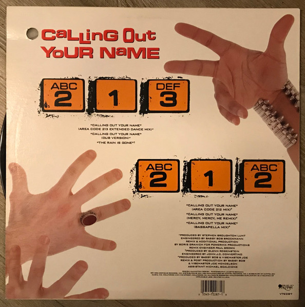 Calling Out Your Name