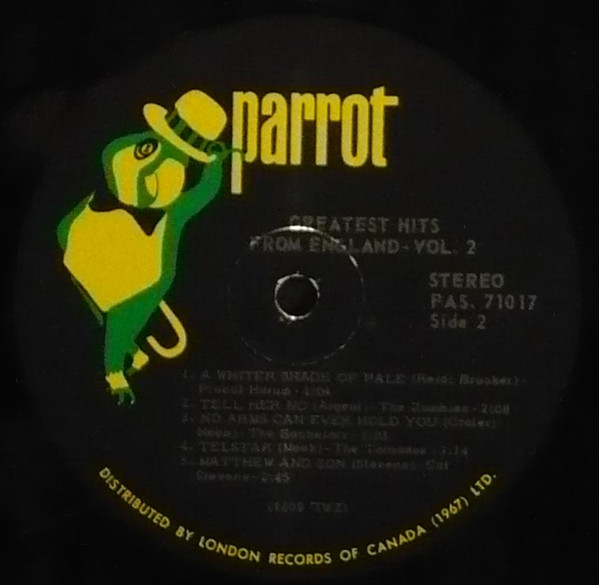 Various – The Greatest Hits From England Vol. 2