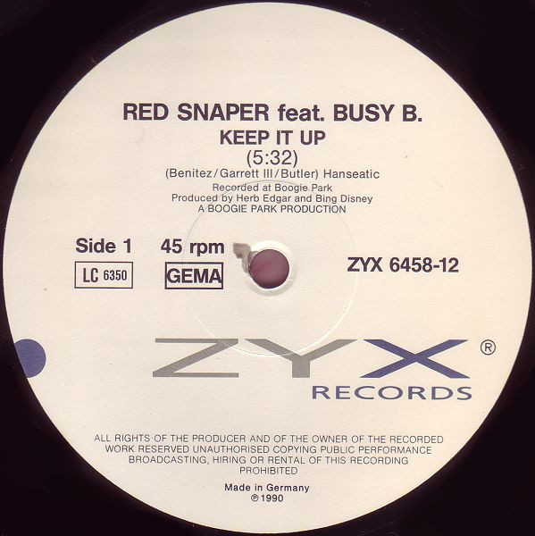 Red Snaper Feat. Busy B. (2) – Keep It Up